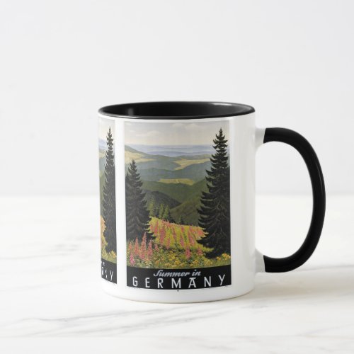 Vintage Germany Summer Landscape Travel Gift Mug