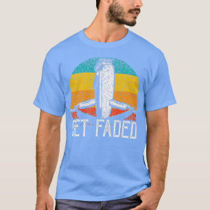 Vintage Get Faded Barber Funny Hairdresser Men Wom T-Shirt