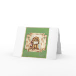 Vintage Get Well Dog With Letter Card Vintage Get Well Dog With Letter Card