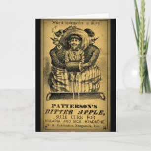 Vintage Get Well Medicinal advertisement-Card Card