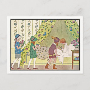 Vintage Get Well Soon by H. Willebeek Le Mair Postcard