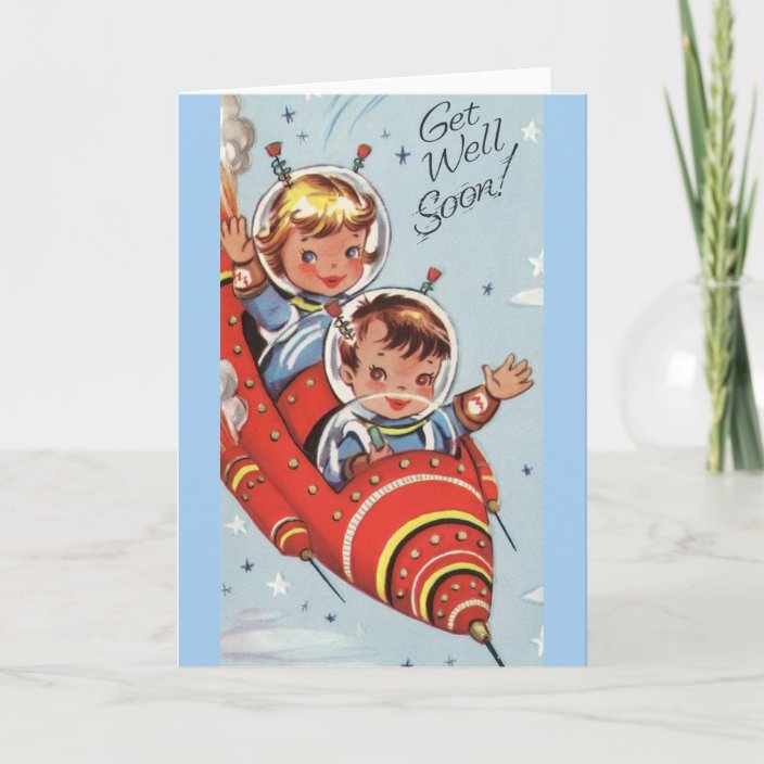 pic Vintage Get Well Card Images vintage get well soon card zazzle com