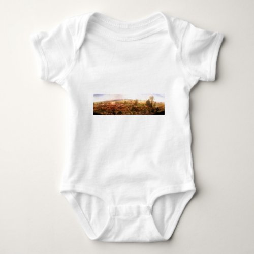 Vintage Gettysburg Cyclorama Paul Philippoteaux Baby Bodysuit