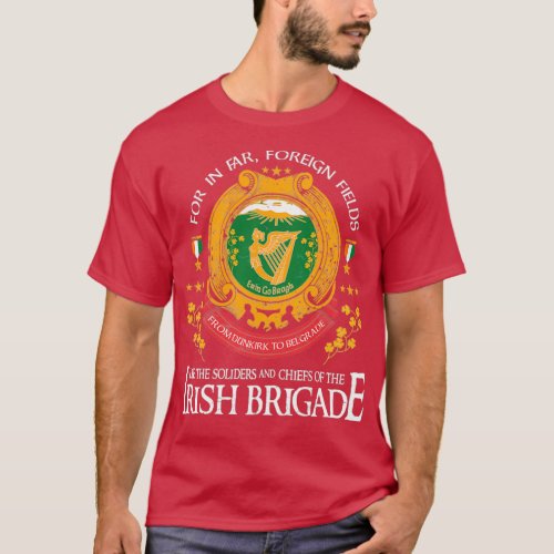 Vintage Gettysburg Pennsylvania Irish Brigade Flag T_Shirt