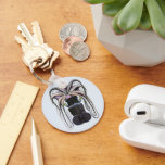 Vintage Giant Squid or Octopus, Marine Life Animal Keychain