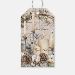 Vintage Gift Tag Set 10Theme Christmas