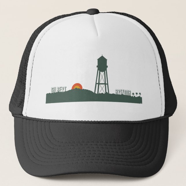 Vintage Gilbert Arizona trucker hat (Front)