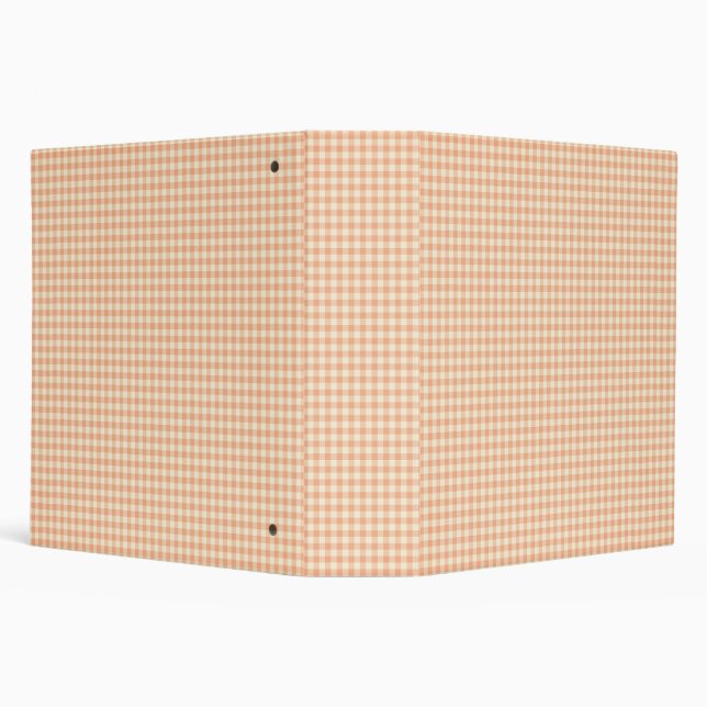 Vintage Gingham  3 Ring Binder (Background)