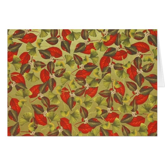 Vintage Ginkgo Cards (Front Horizontal)