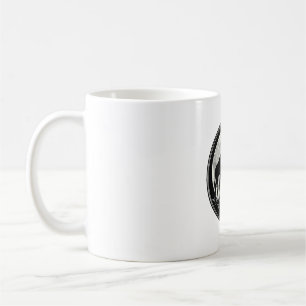 Vintage Giraffe and Child Moon Silhouette Shirt_1 Coffee Mug