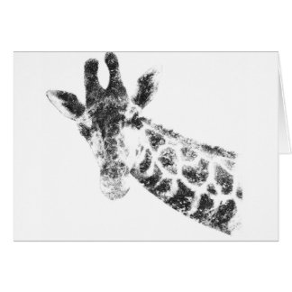 Vintage Giraffe Cards
