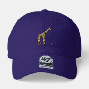 Vintage Giraffe Drinking Straw Vector Design_1 47 Brand Hat