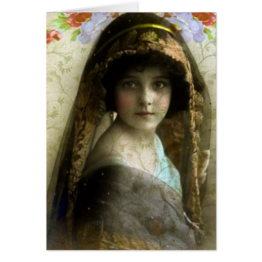 Vintage Girl Cards (Front)