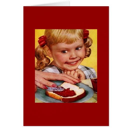 Vintage Girl & Jelly Sandwich (Front)