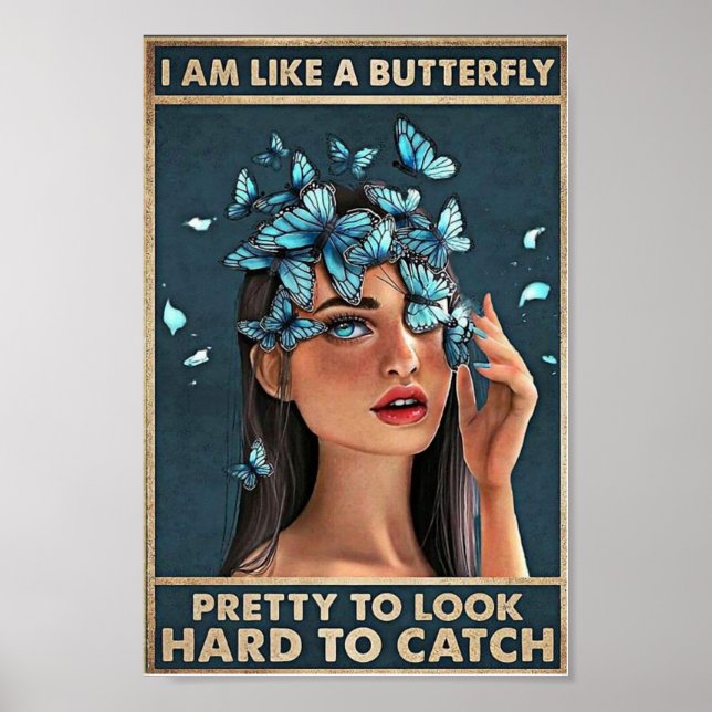 Vintage girl poster (Front)