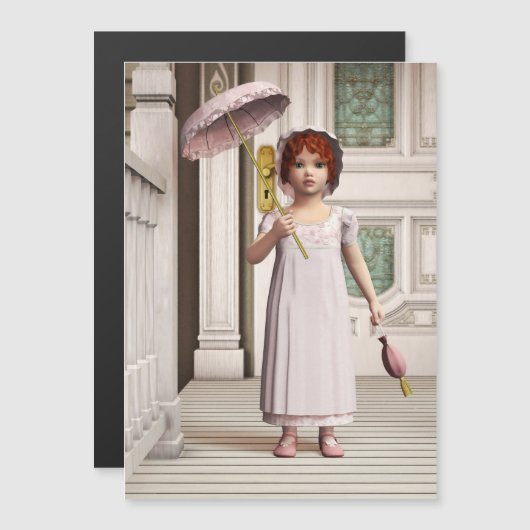 Vintage Girl Sweet Victorian  (Front/Back)