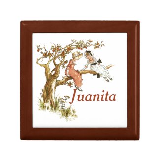 Vintage Girls Customize This Keepsake Box