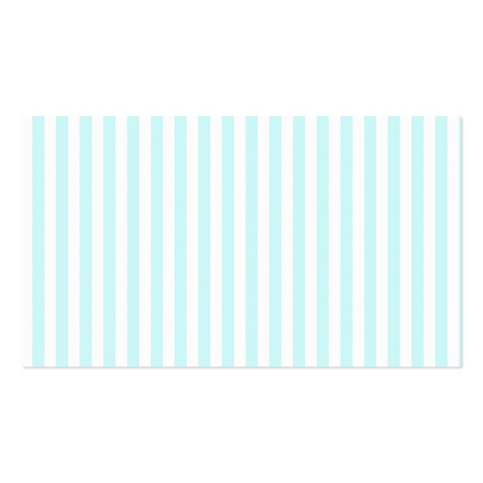 Blue White Stripes Pattern Business Card Templates