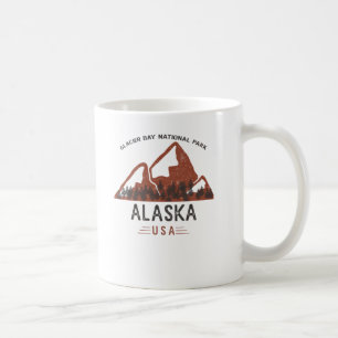 Vintage Glacier Bay National Park Alaska Coffee Mu Mug