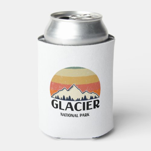 Vintage Glacier National Park Can Cooler