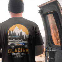 Vintage Glacier National Park Road Trip Montana 