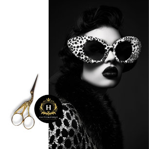 Vintage Glam Leopard Print Punk Rock Decoupage Tissue Paper