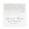 Vintage Glam Silver Confetti Wedding Collection