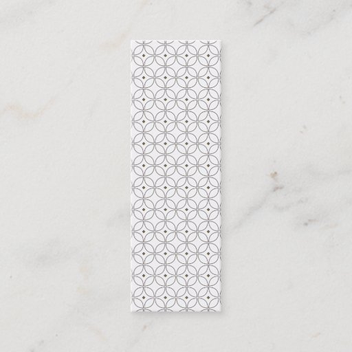 Customizable VINTAGE GLAM Slim Business Card