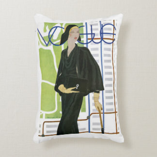 Vintage Glamour FashionMagCover42630 Accent Pillow