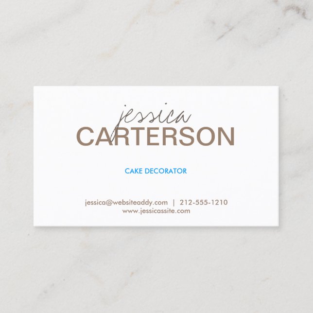VINTAGE GLAMOUR II Business Card (Front)