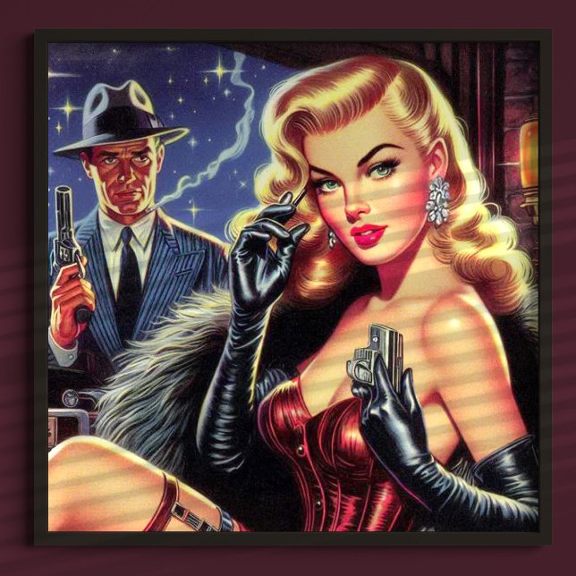 Vintage Glamour Pulp Poster (Creator Uploaded)