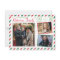 Vintage Glitter Family Photo Fit Airmail Christmas