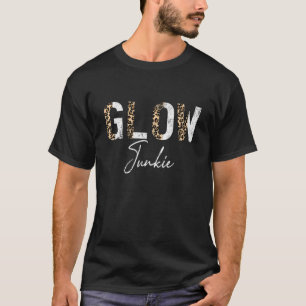 Vintage Glow Junkie Highlighter Glowing Skin Esthe T-Shirt