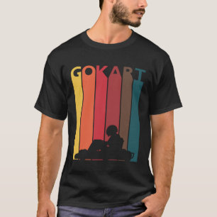Vintage Go Kart Racing for Go Kart Racer Kids Go T-Shirt
