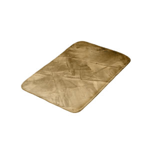 vintage gold bath mat