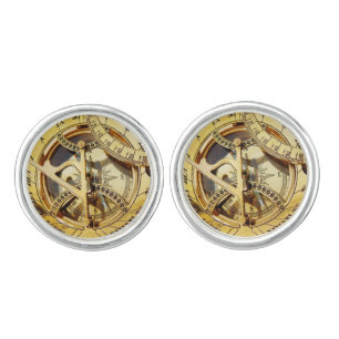 Vintage Gold Compass image Cufflinks