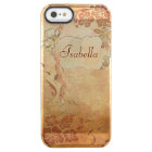 Vintage Gold Floral Personalized