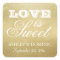 Vintage Gold Love is Sweet Wedding