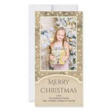 Vintage Gold Star with Photo