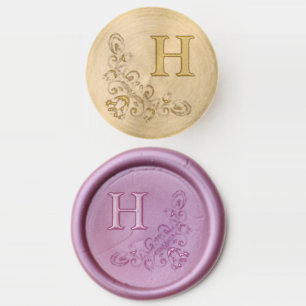 Vintage Gold Wax Seal Stamp