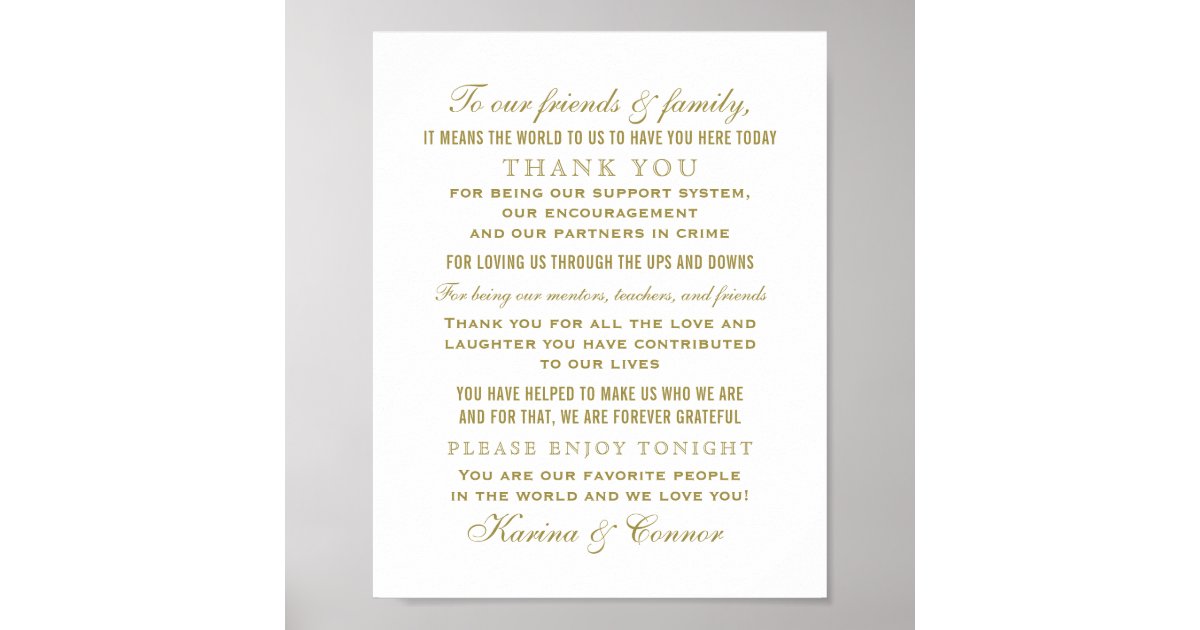Gold And Cool Mint Green Vintage Personalized Wedding Thank You Cards