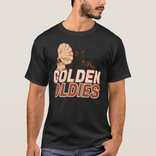 Vintage Golden Oldies Music T_Shirt