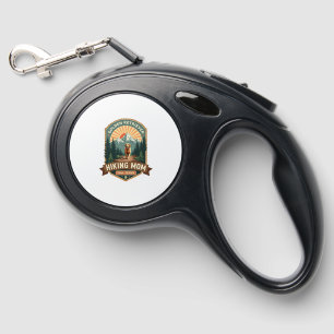 Vintage Golden Retriever Hiking Mom Trail Tested M Retractable Pet Leash