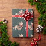 Vintage Golden Retriever Santa Christmas Dog Mom Wrapping Paper<br><div class="desc">Vintage Golden Retriever Santa Christmas Dog Mom</div>