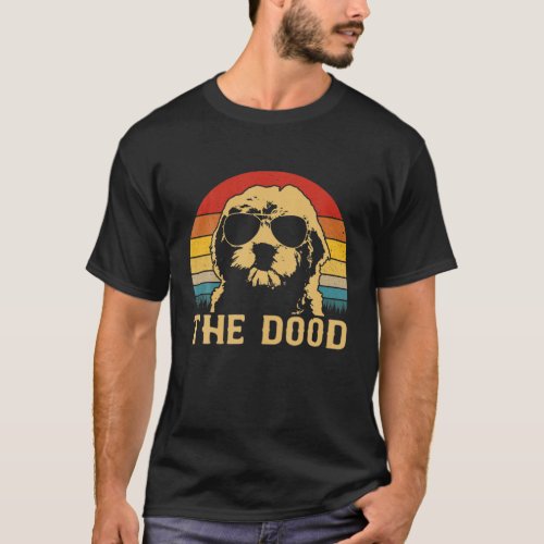 Vintage Goldendoodle The Dood S The Dood Goldendoo T_Shirt