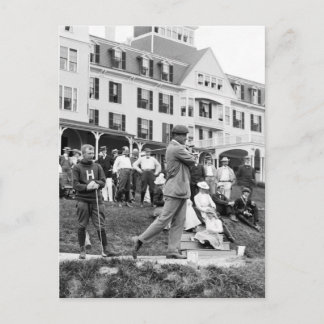 Vintage Golf, 1890s Postcard