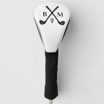 Vintage Golf Club Logo Monogram Golf Head Cover