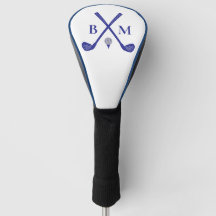 Vintage Golf Club Logo Monogram Golf Head Cover