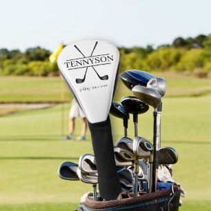 Vintage Golf Club Logo Monogram Name Golf Head Cover