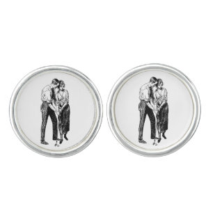 Vintage Golf Lessons Cufflinks